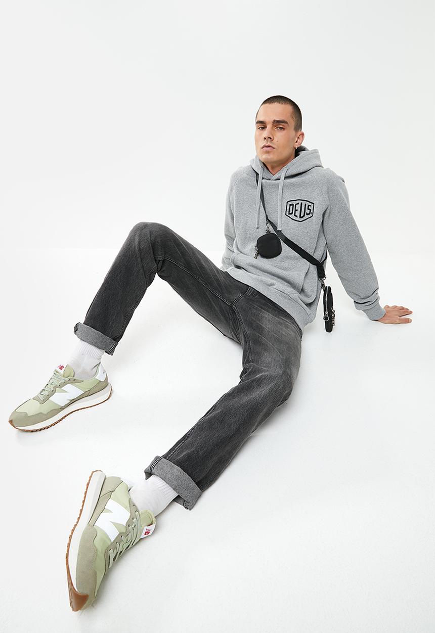 Deus Ex Machina - Venice address hoodie - grey marle