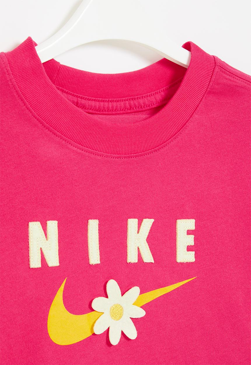 Nike - G nsw tee energy boxy frilly - rush pink