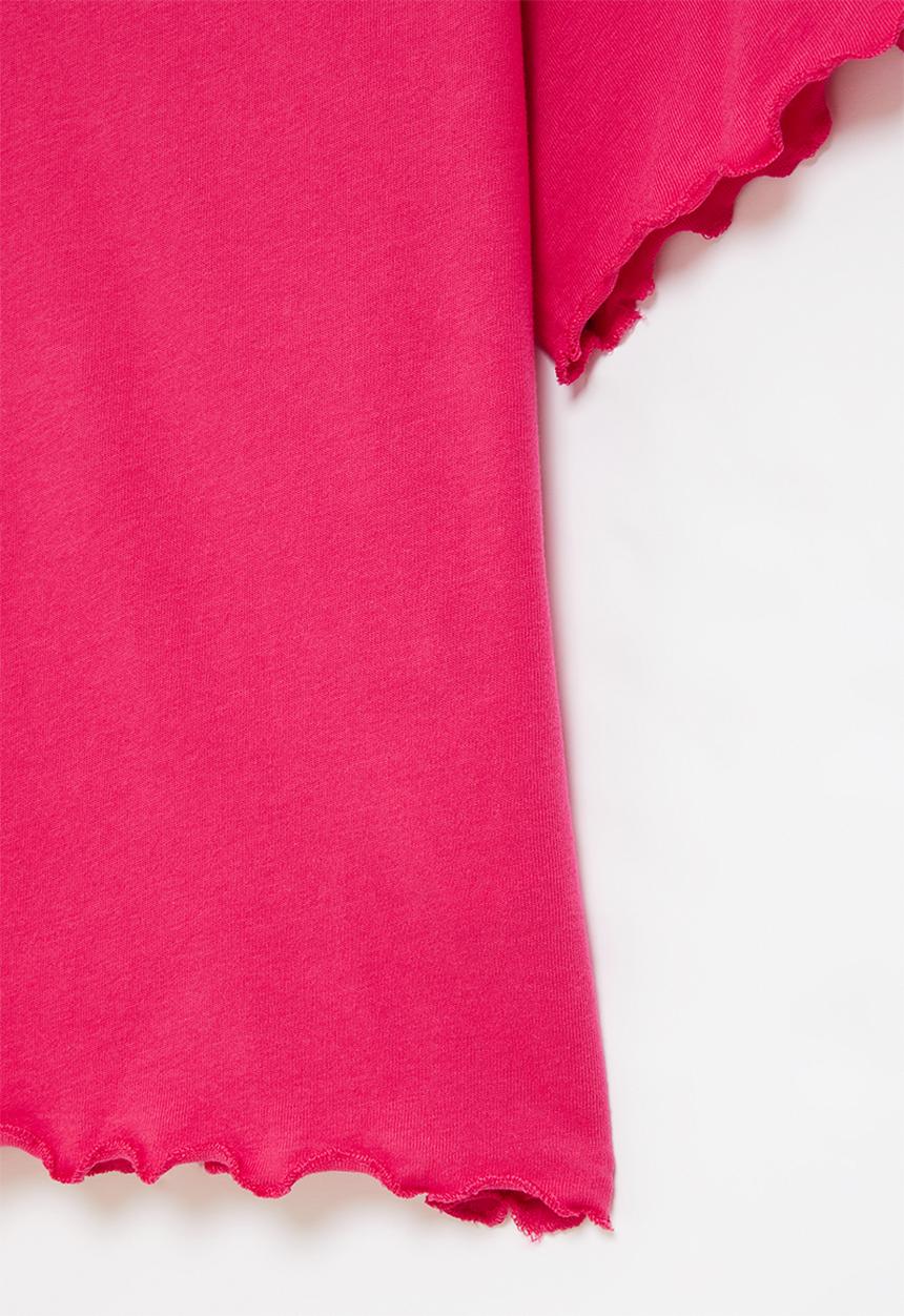Nike - G nsw tee energy boxy frilly - rush pink