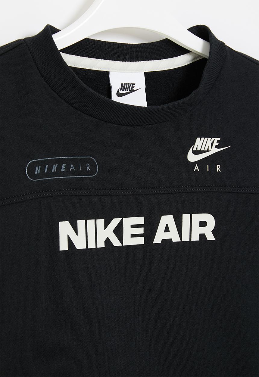 Nike - B nsw nike air crew - black & light bone