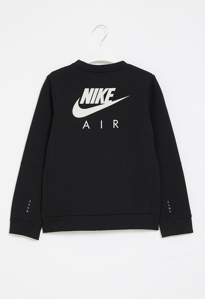Nike - B nsw nike air crew - black & light bone