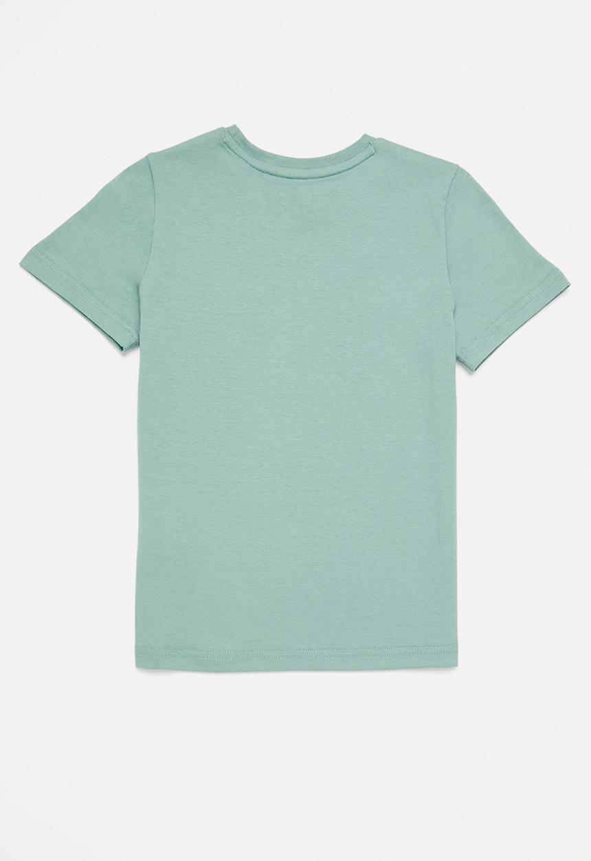 PUMA - Alpha graphic tee b - mid blue