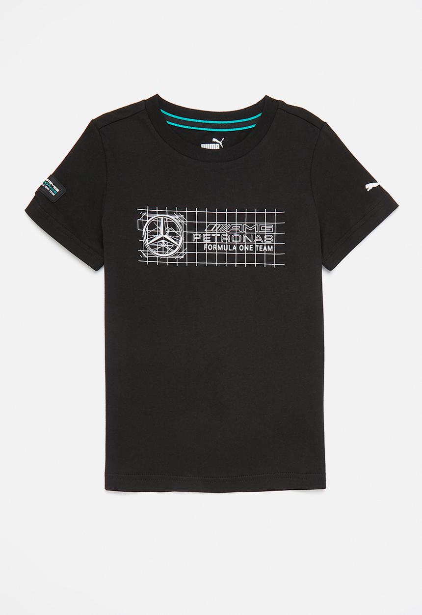 PUMA - Mapf1 kids logo tee + - black 