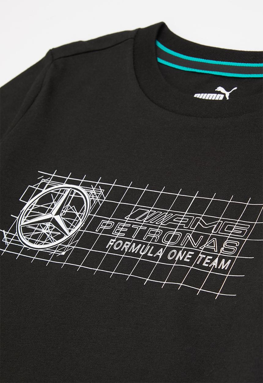 PUMA - Mapf1 kids logo tee + - black 