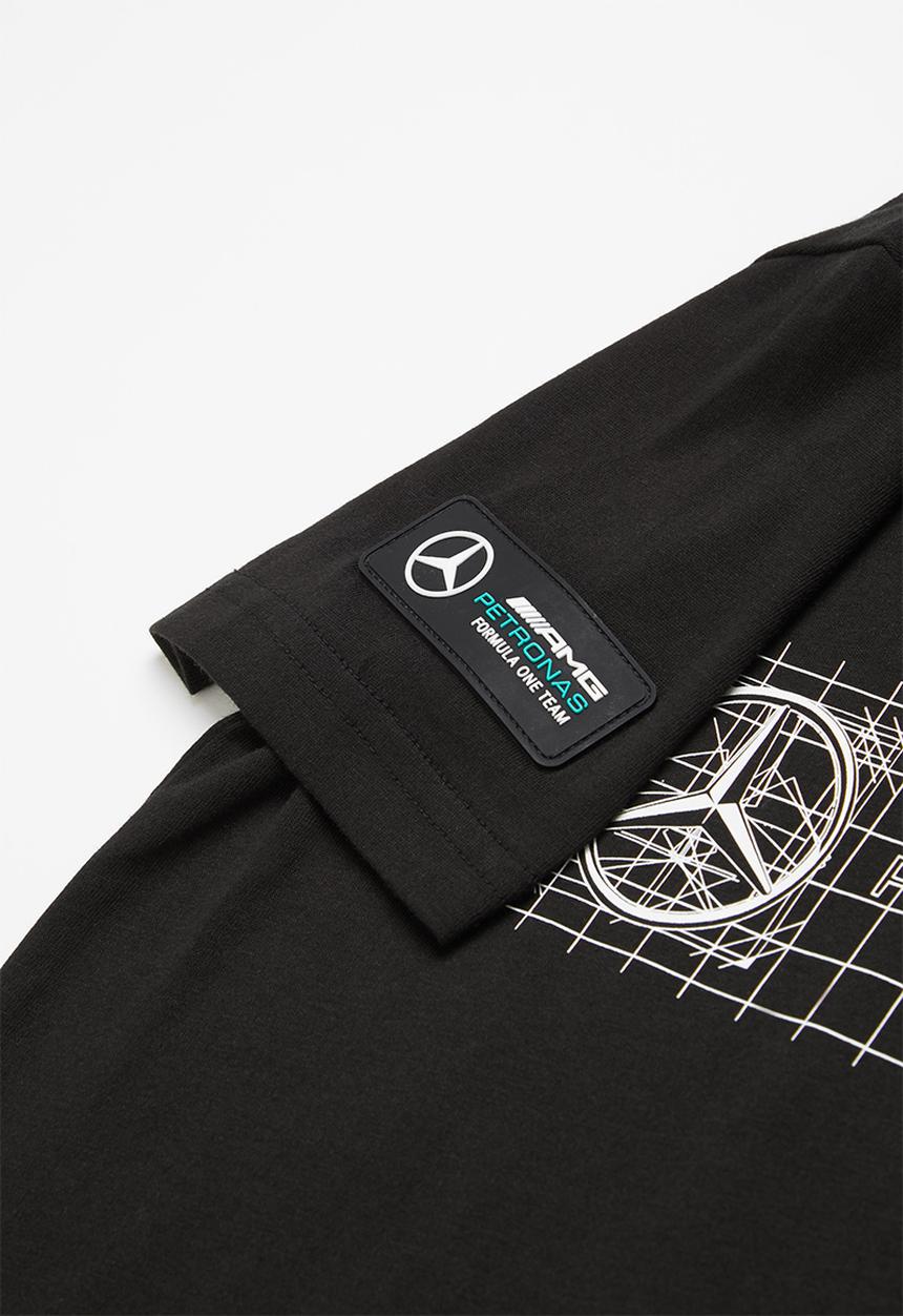 PUMA - Mapf1 kids logo tee + - black 