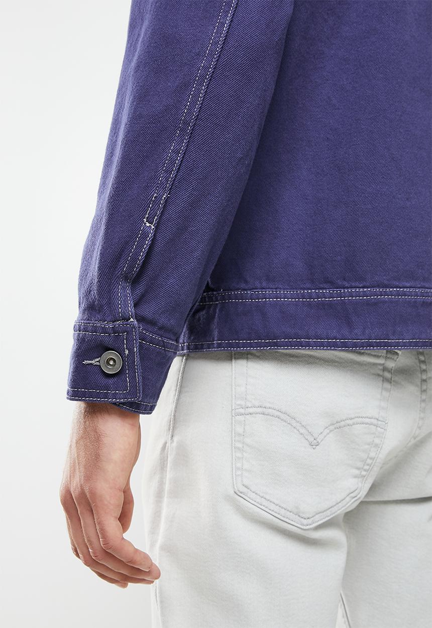 Deus Ex Machina - Bull twill jacket - workwear blue