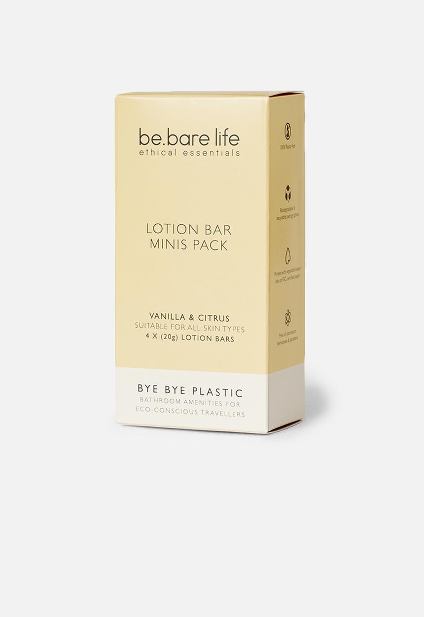 be.bare - Body Lotion Bar Minis - Pack of 4