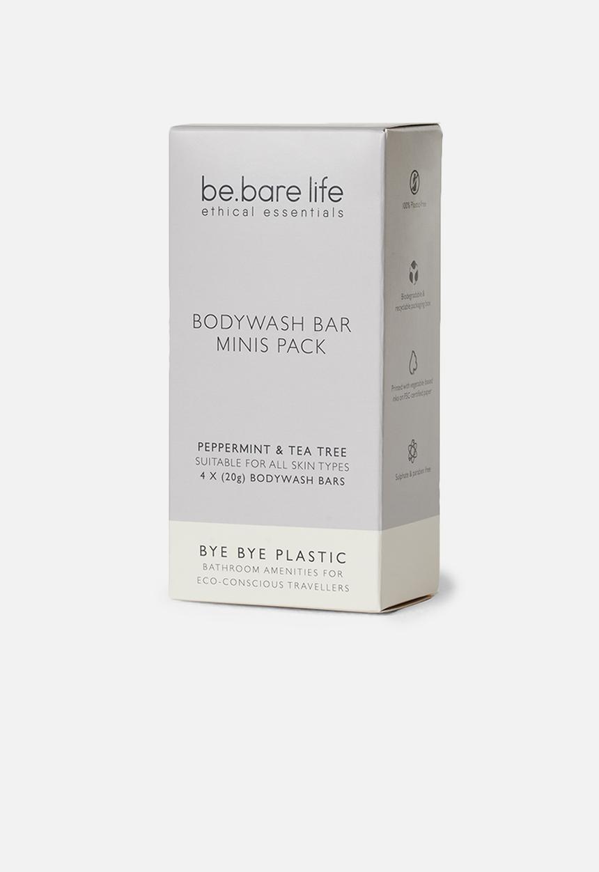 be.bare - Bodywash Bar Minis - Pack of 4