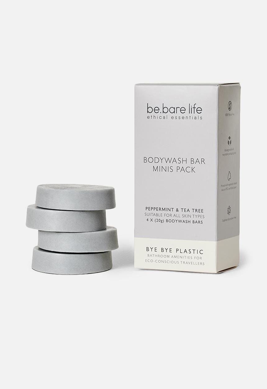 be.bare - Bodywash Bar Minis - Pack of 4