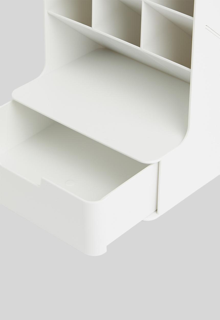 Litem - Hive desk organiser - white