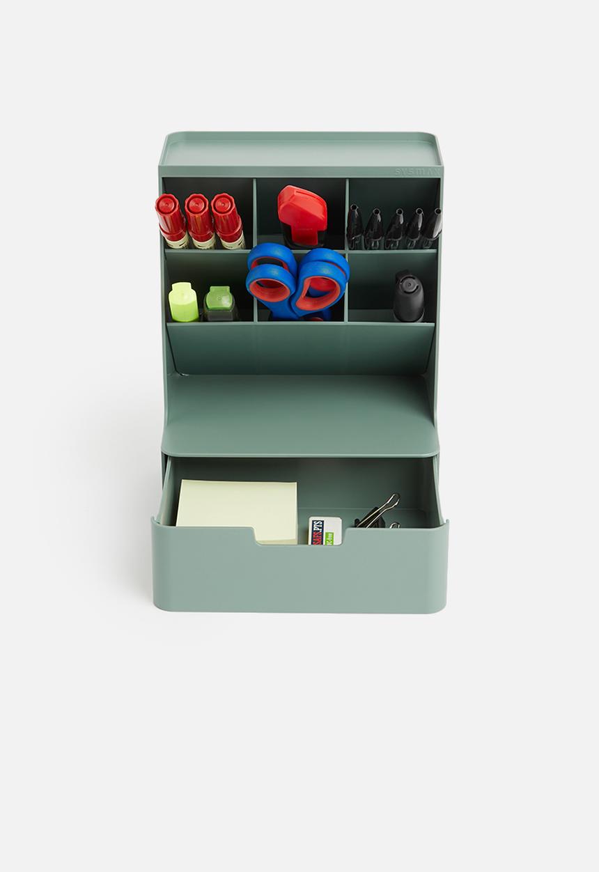 Litem - Hive desk organiser - sage green 