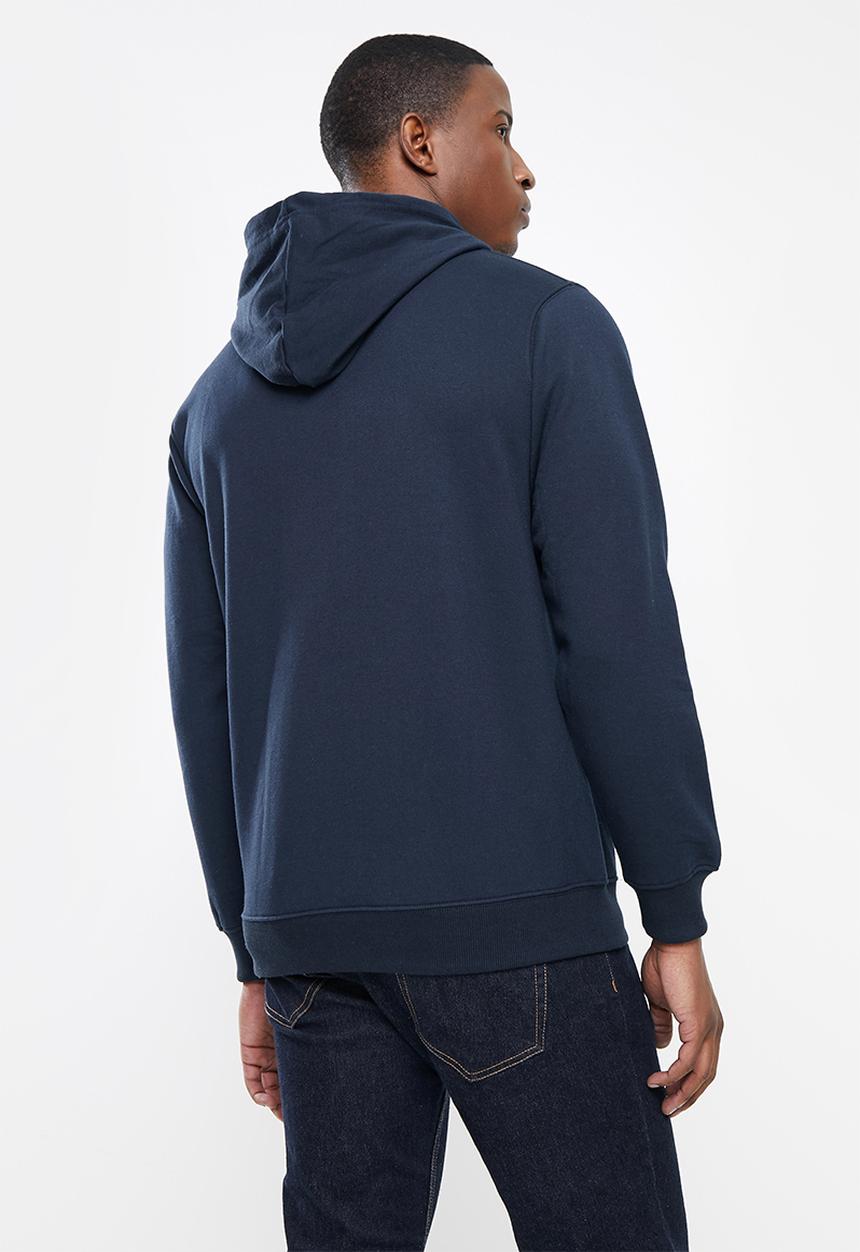 Ben Sherman - Target emb pullover hoodie - navy