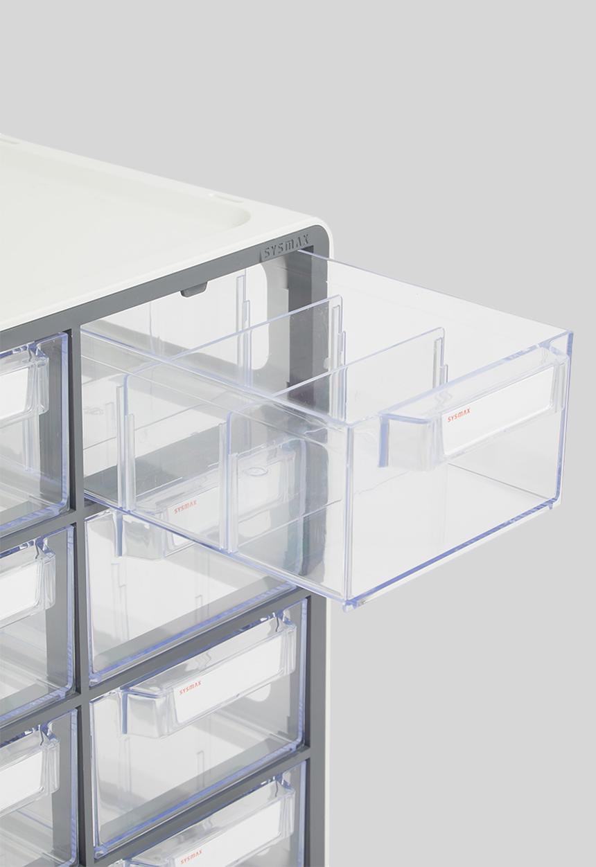 Litem - Up system multibox 12 drawer - grey