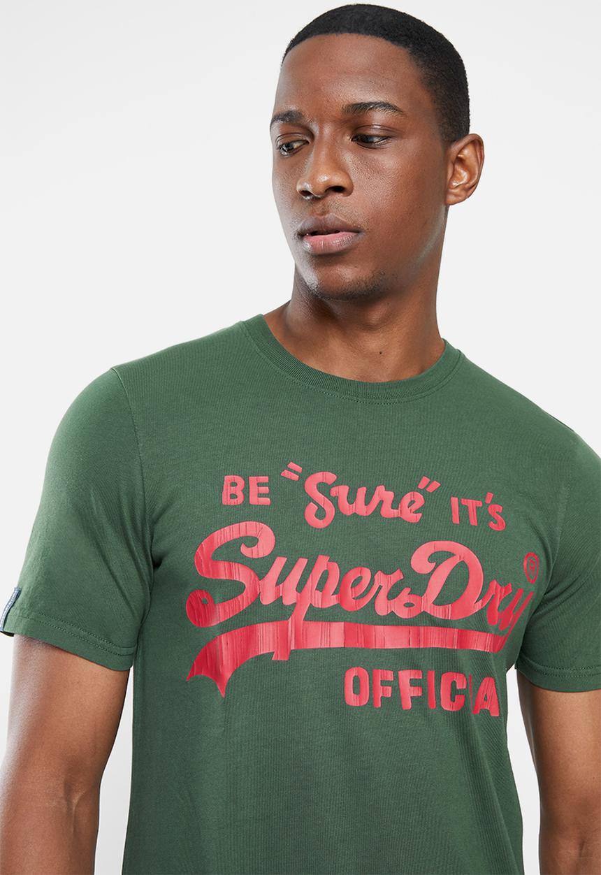 Superdry. - Vl ac tee 220 - green