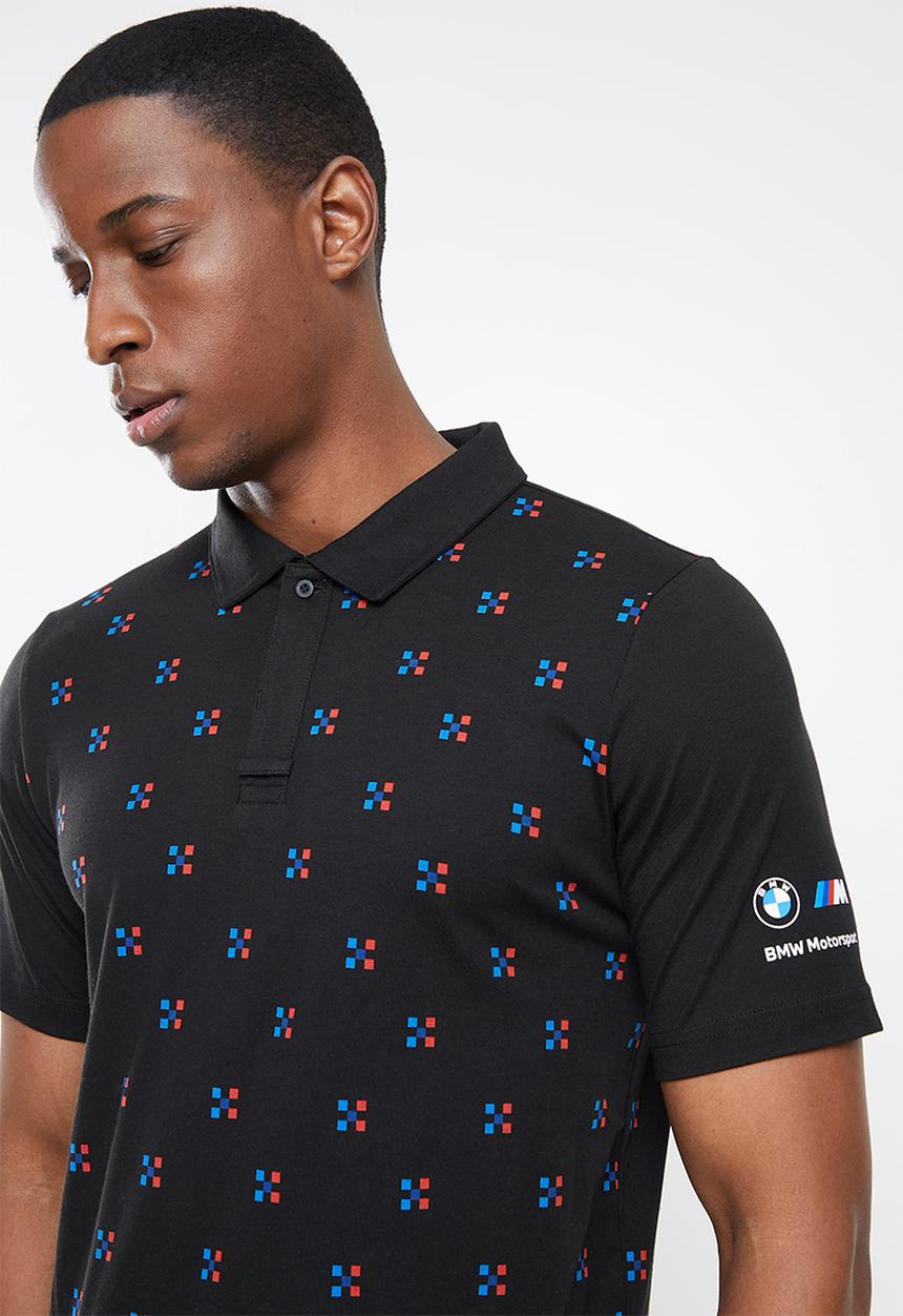 PUMA - BMW  Motorsport AOP Polo Shirt  - black