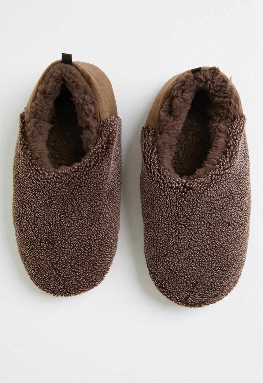 snoozies!® - Mens two tone cut back - brown