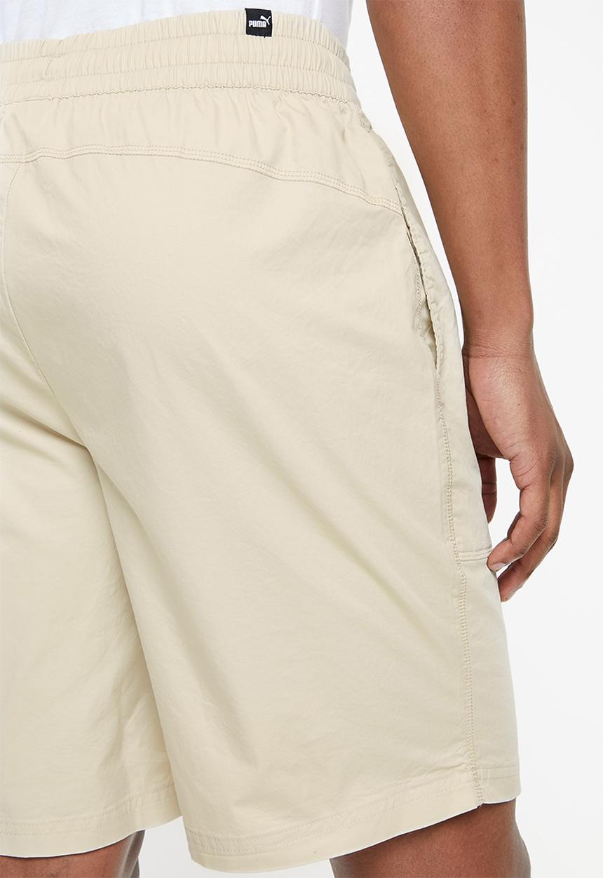 PUMA - Modern basics chino shorts 8" - putty
