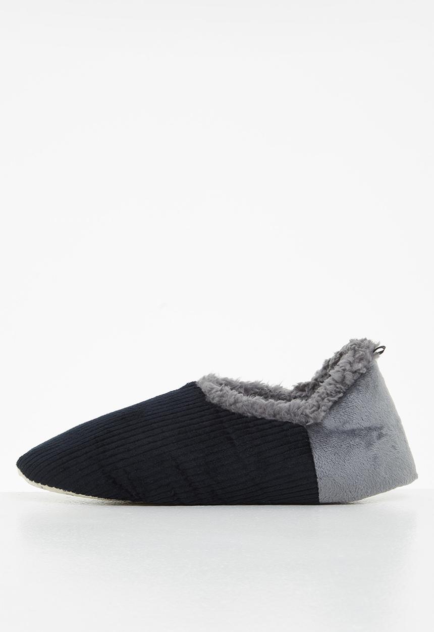 snoozies!® - Mens cut back cord - black