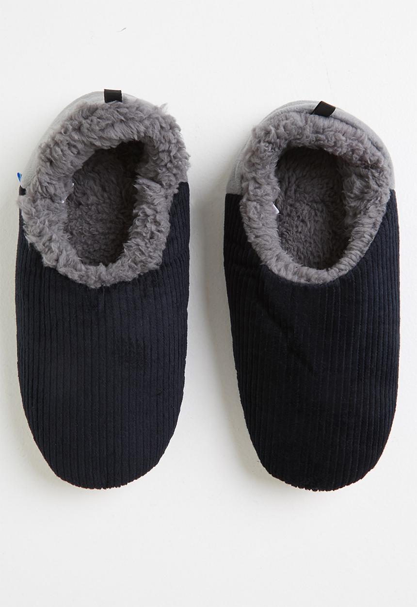 snoozies!® - Mens cut back cord - black