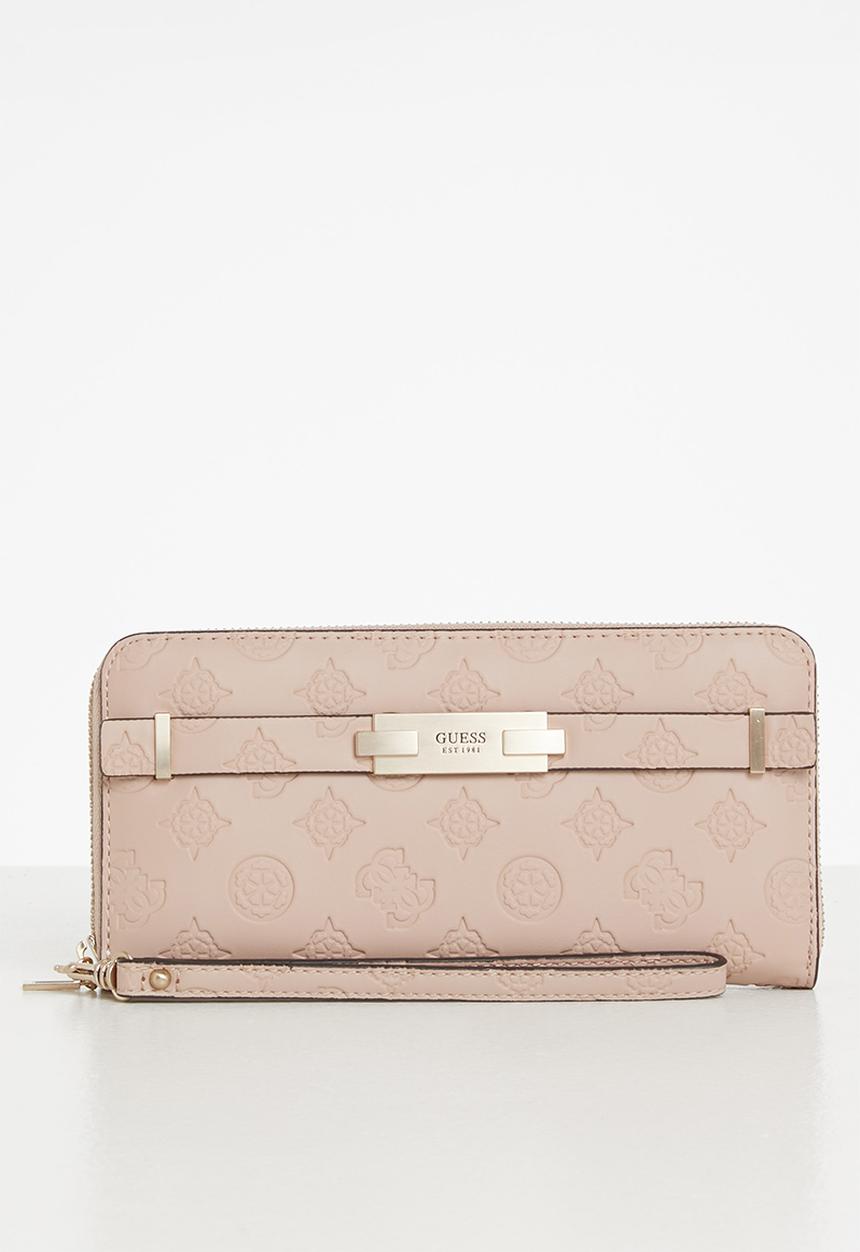 GUESS - Slg bea slg large zip around nat - natural