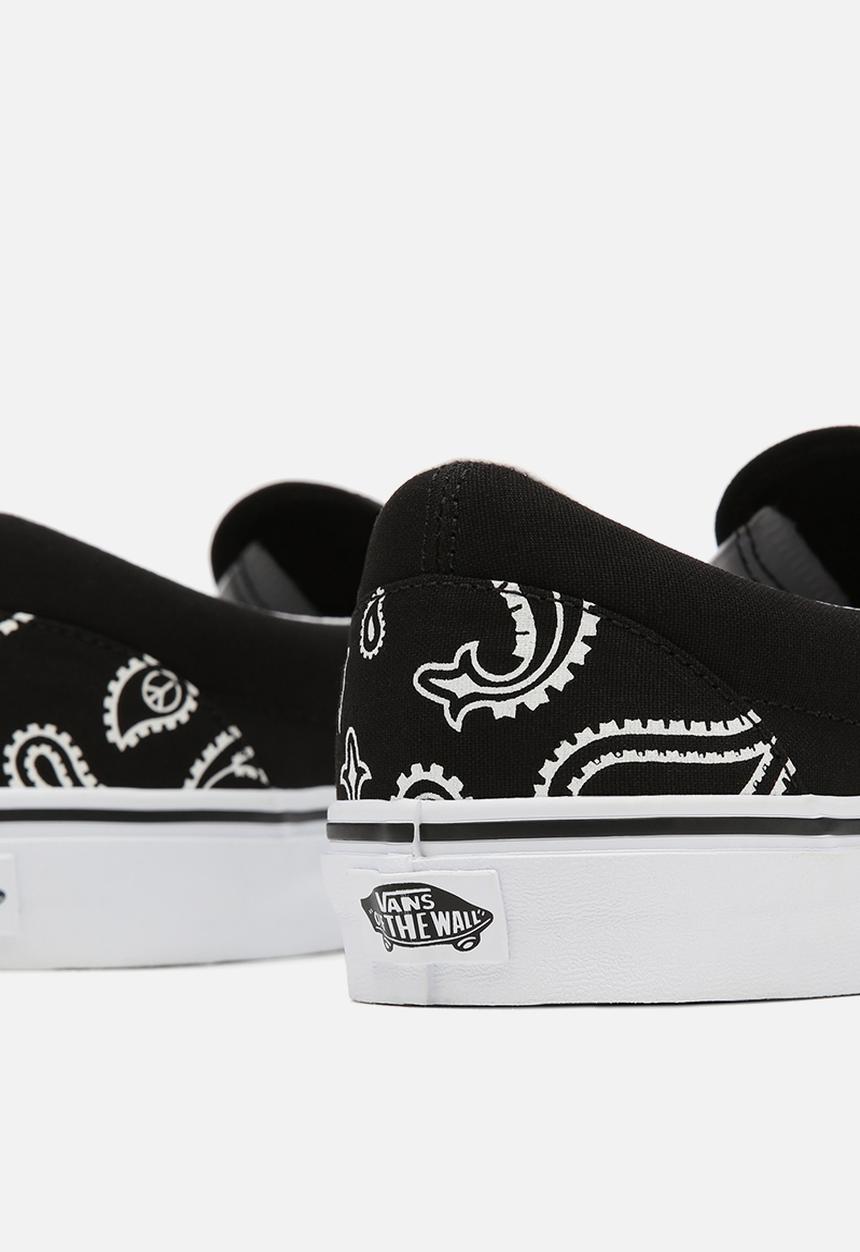 Vans - Ua classic slip-on - (peace paisley) black/true white