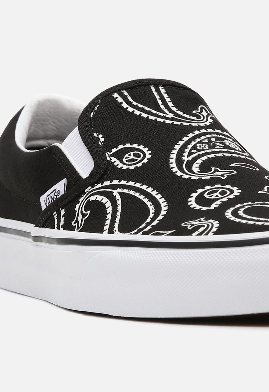 Vans - Ua classic slip-on - (peace paisley) black/true white