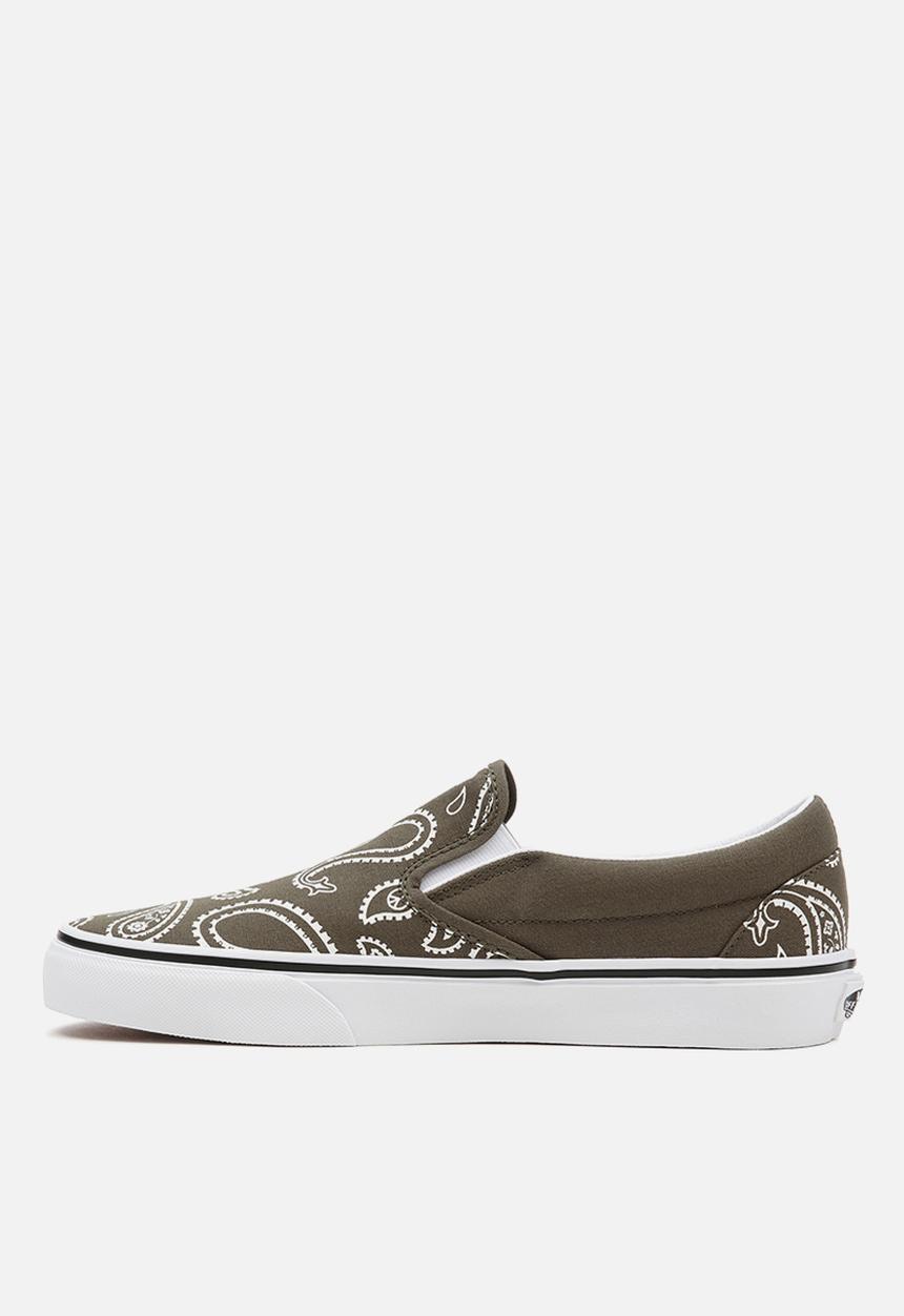 Vans - Ua classic slip-on - (peace paisley) grape leaf/true white