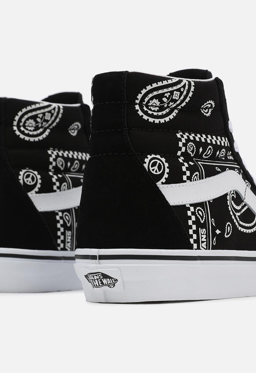 Vans - Ua sk8-hi - (peace paisley) black/true white