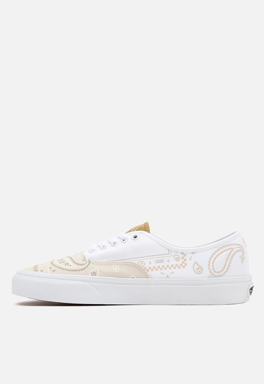 Vans - Ua authentic - (peace paisley) peace/true white