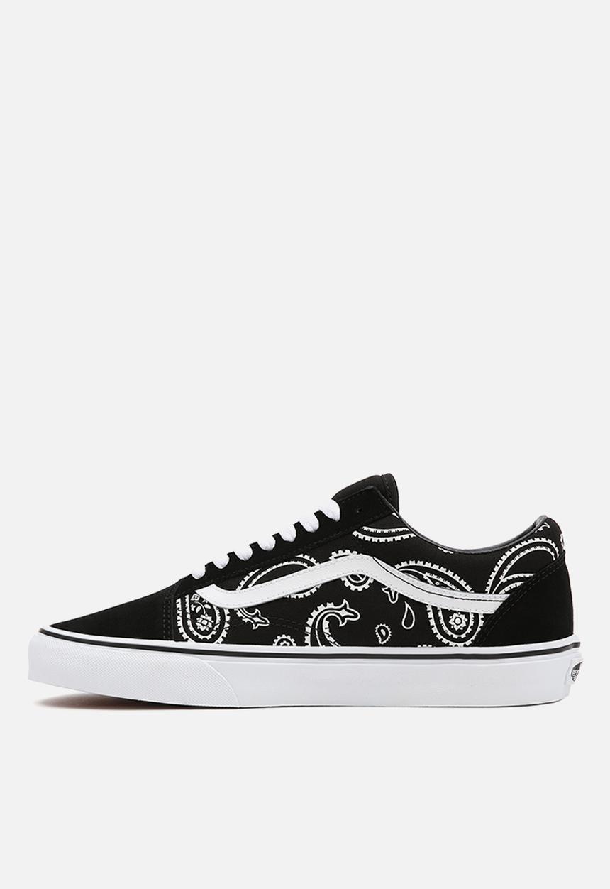 Vans - Ua old skool - (peace paisley) black/true white