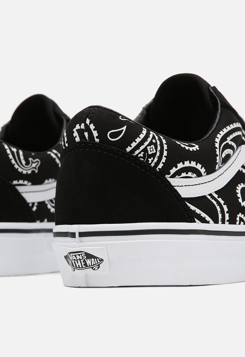 Vans - Ua old skool - (peace paisley) black/true white