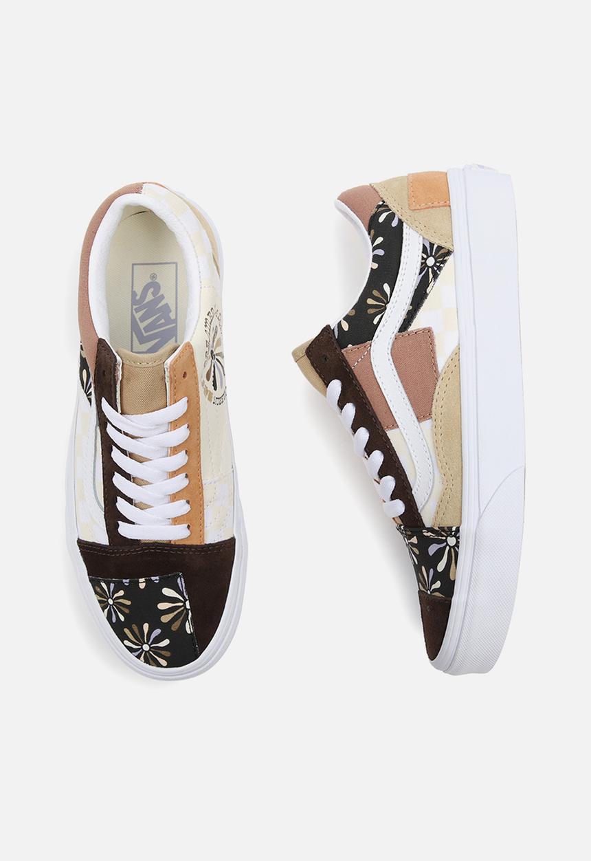 Vans - Ua old skool patchwork - (divine) multi/true white