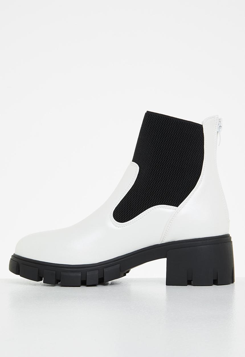 Rock & Co - Stones 1 chelsea boot - white
