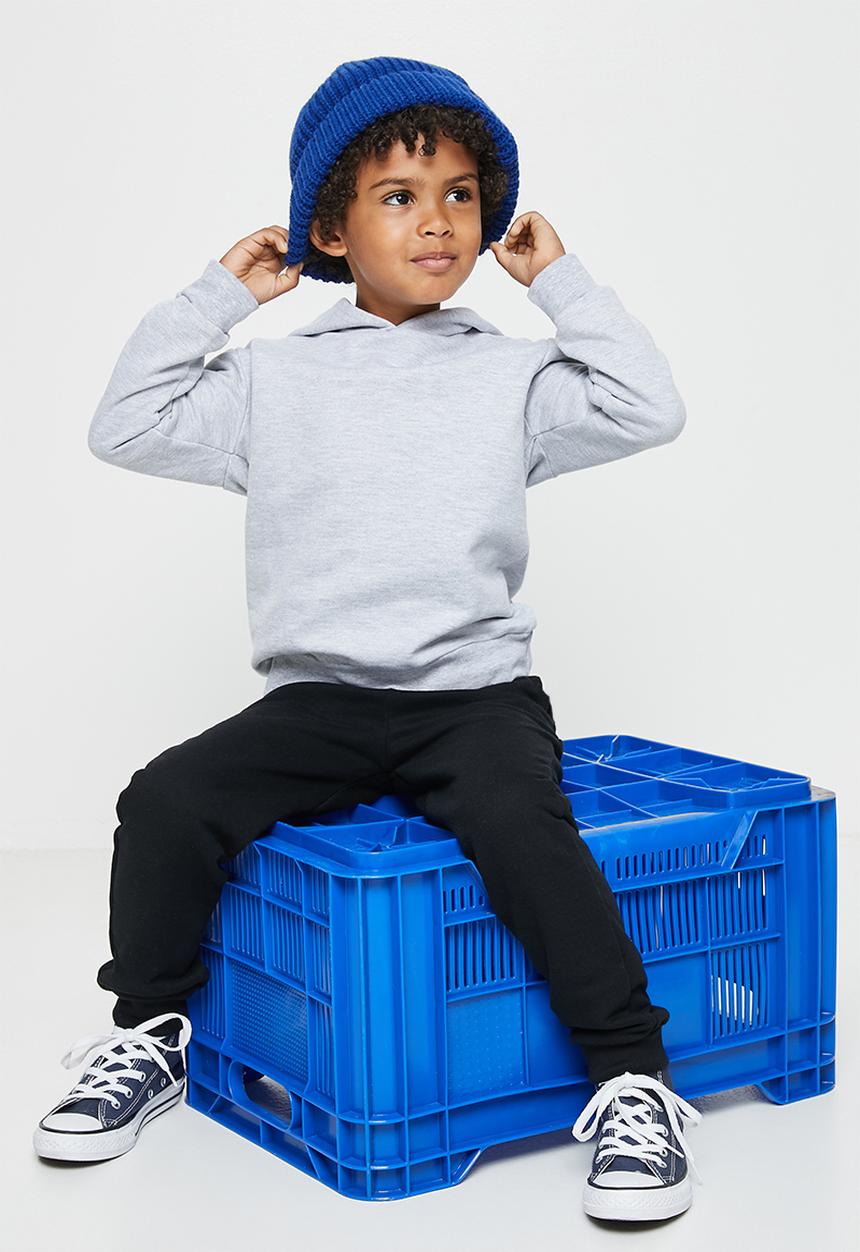 Superbalist Kids - 2 Pack graphic hooded sweatshirt - grey & light blue
