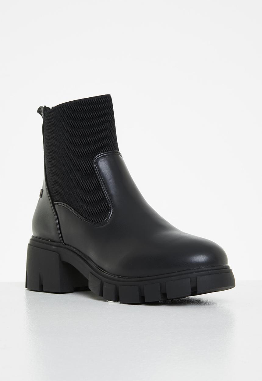 Rock & Co - Stones 1 chelsea boot - black