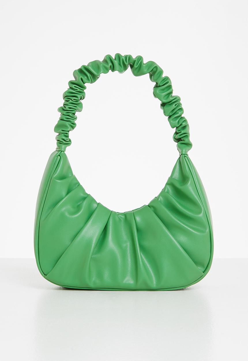 Rubi - Sophie scrunch shoulder bag - green