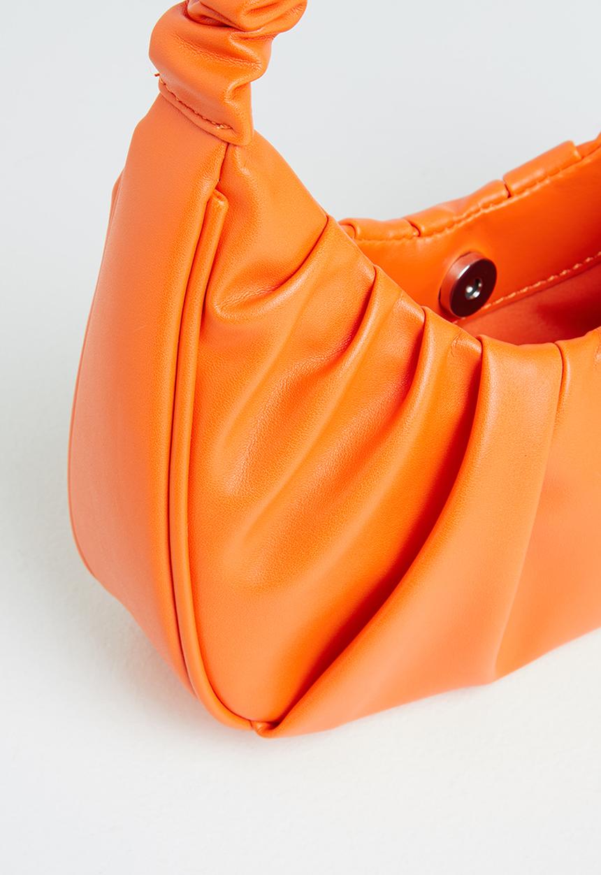 Rubi - Sophie scrunch shoulder bag - orange