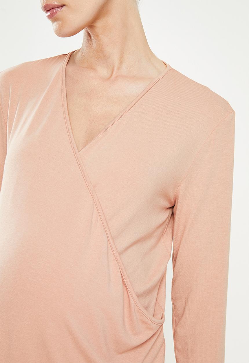 Superbalist - Maternity nursing jogger sleepset - rose smoke