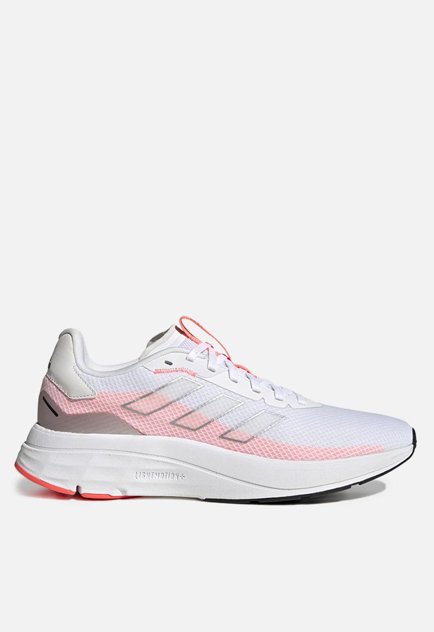 adidas Originals - Runtheworld - ftwr white/silver met./acid red