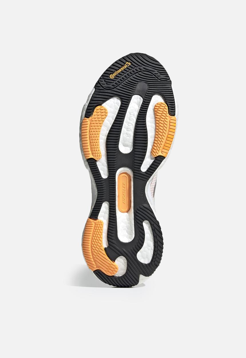 adidas Performance - Solar glide 5 w - core white/silver met./light flash orange