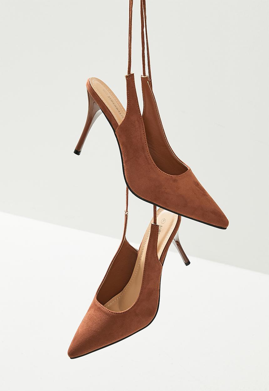 Superbalist - Nina closed stileto heel - brown