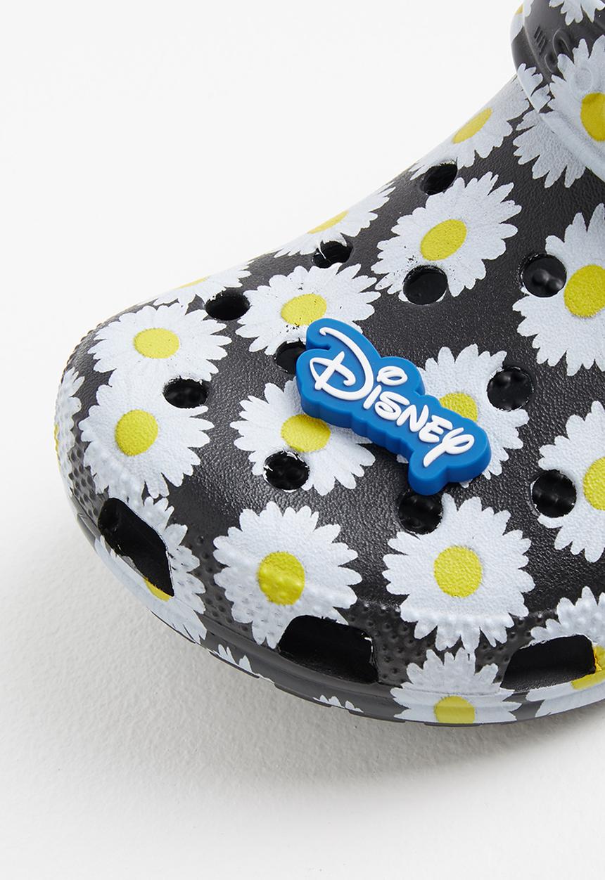 Crocs - Disney logo jibbitz -  white & blue 