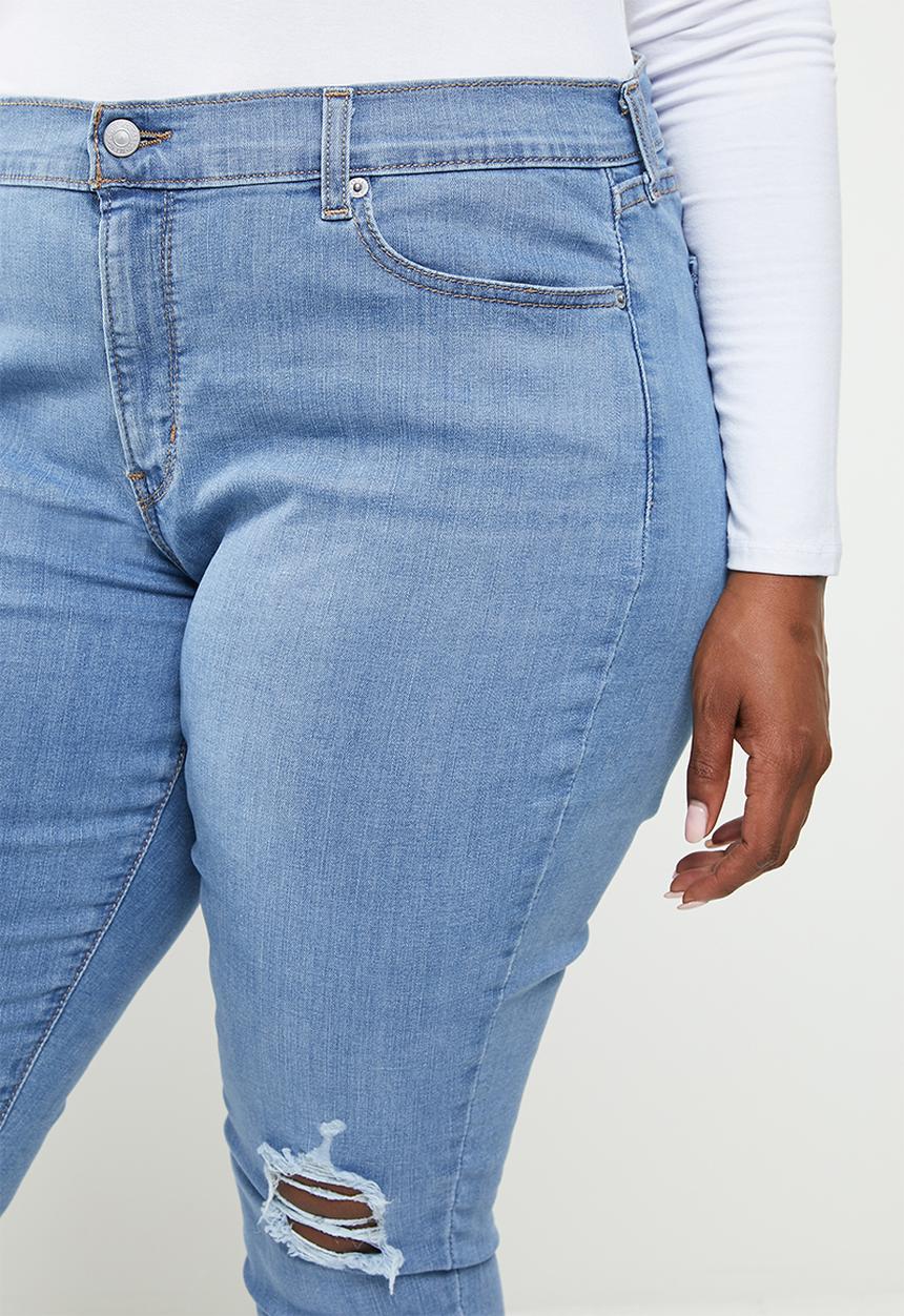 Levi’s® - Curvy super skinny quebec high sa - blue 