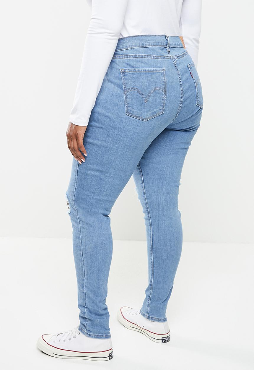 Levi’s® - Curvy super skinny quebec high sa - blue 