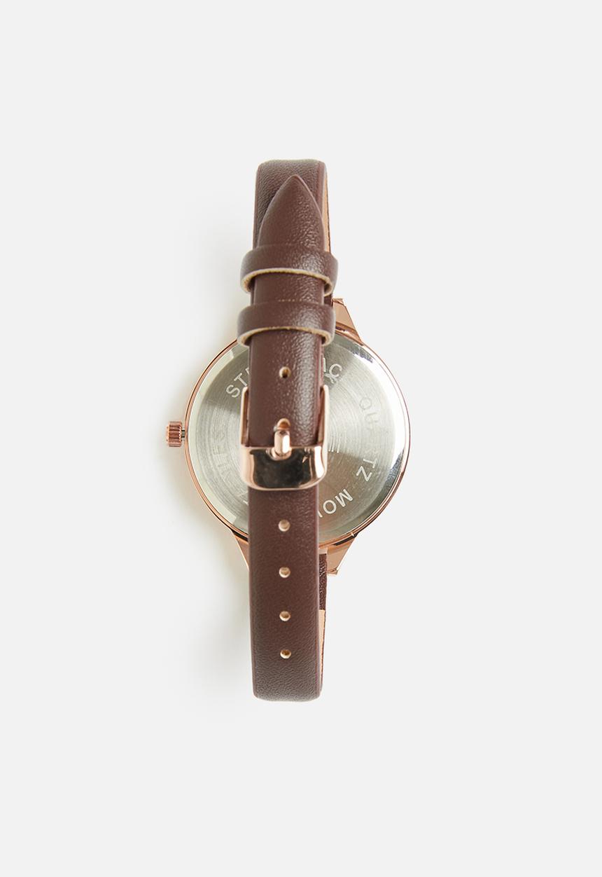 Badgirl - Badgirl fleur watch - gold