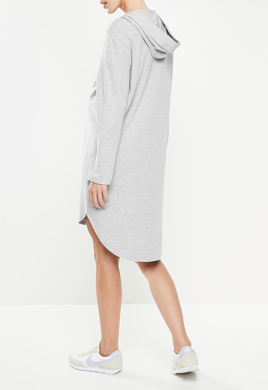 Superbalist - Maternity nursing hoodie lounge dress - grey melange