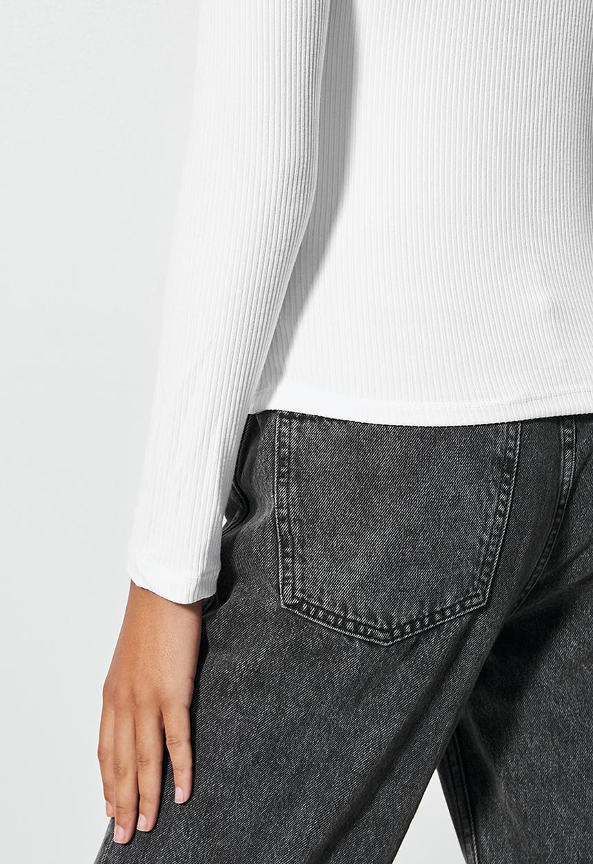 Superbalist - 3-Pack funnel neck rib tops - multi 
