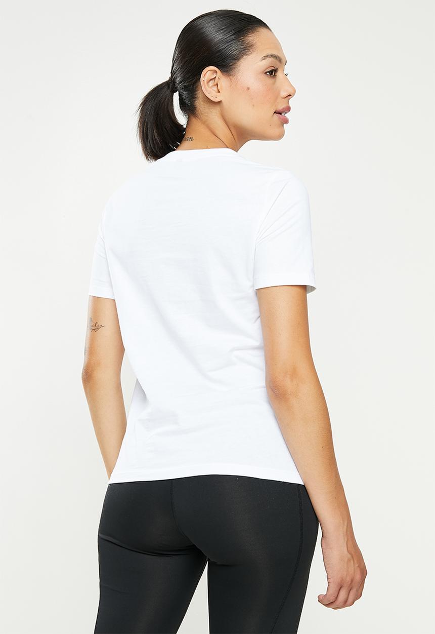 adidas Performance - W blt2 performance short sleeve tee - white & black