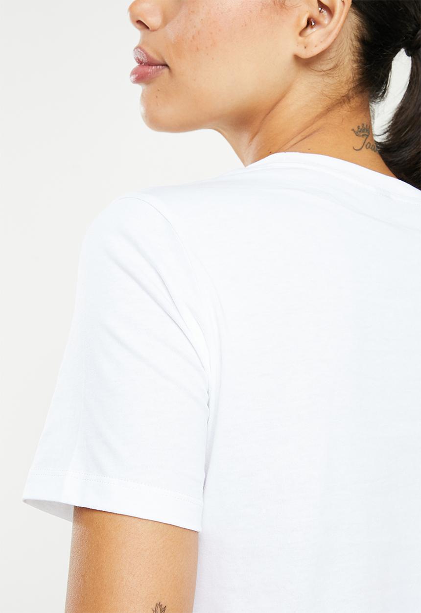 adidas Performance - W blt2 performance short sleeve tee - white & black