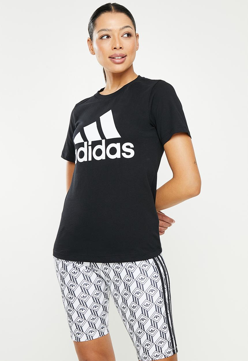 adidas Performance - W blt2 perfomance short sleeve tee - black & white